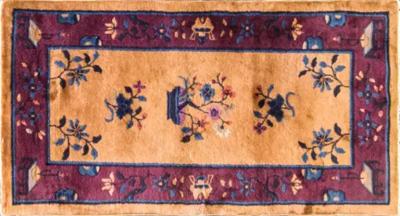 Antique Art Deco Chinese Oriental Rug Magnificent