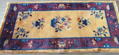 Antique Art Deco Chinese Oriental Rug Magnificent