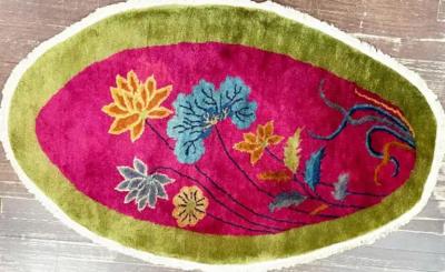 Antique Art Deco Chinese Rugs c 1920