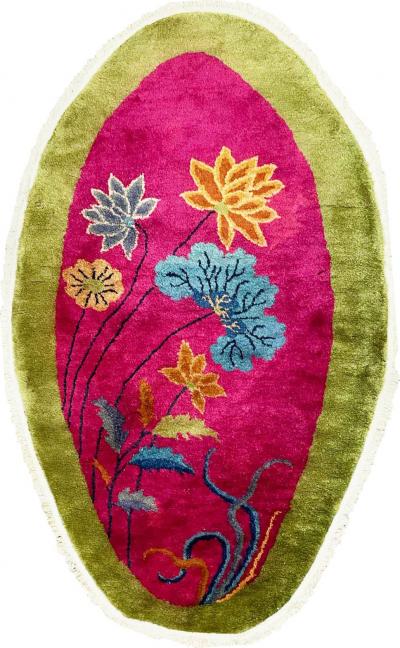 Antique Art Deco Chinese Rugs c 1920