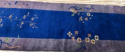 Antique Art Deco Chinese Runner Elegance