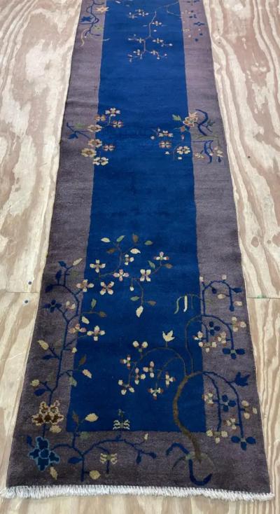 Antique Art Deco Chinese Runner Elegance