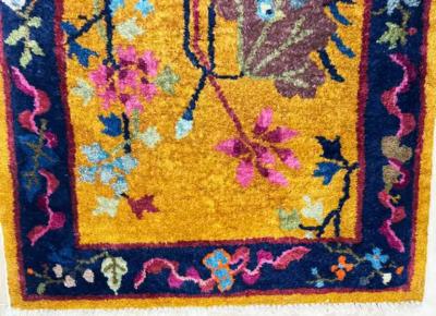 Antique Art Deco Chinese c 1920s The Mother and the chick AS IS