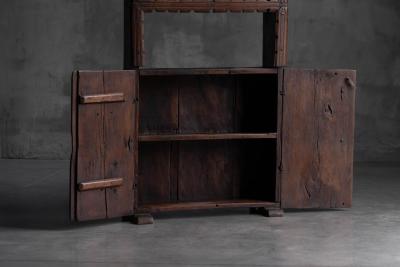 Antique Art Populaire Cabinet France 19th Century