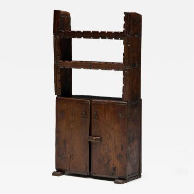 Antique Art Populaire Cabinet France 19th Century