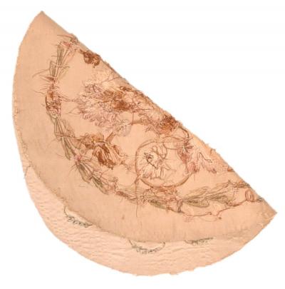 Antique Aubusson Beauvais Tapestry 19 x 20 