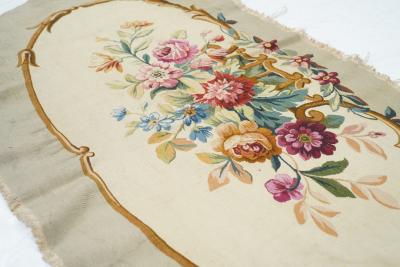 Antique Aubusson Tapestry 26 x 50