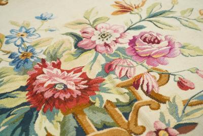 Antique Aubusson Tapestry 26 x 50