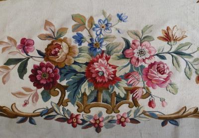 Antique Aubusson Tapestry 26 x 50