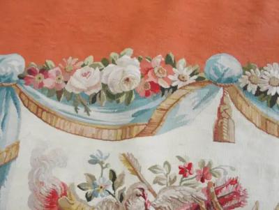 Antique Aubusson Tapestry Extreme Fine