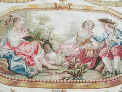 Antique Aubusson Tapestry Extreme Fine