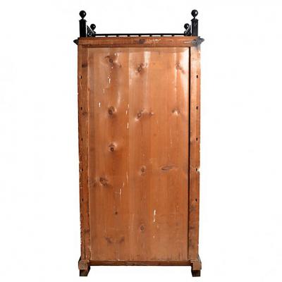 Antique Austrian Six Drawer Seminier Chest with Side Lock