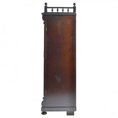 Antique Austrian Six Drawer Seminier Chest with Side Lock