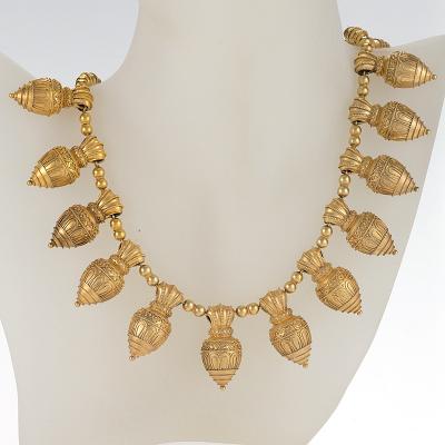 Antique Austro Hungarian Etruscan Revival Necklace