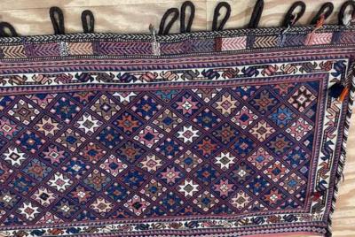 Antique Azerbaijan Saddle Bag Soumak Kilim weave