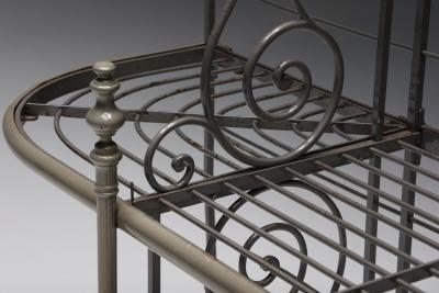 Antique Bakery Rack in Wrought Iron 1920s