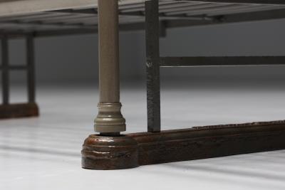 Antique Bakery Rack in Wrought Iron 1920s