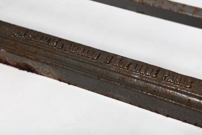 Antique Bakery Rack in Wrought Iron 1920s