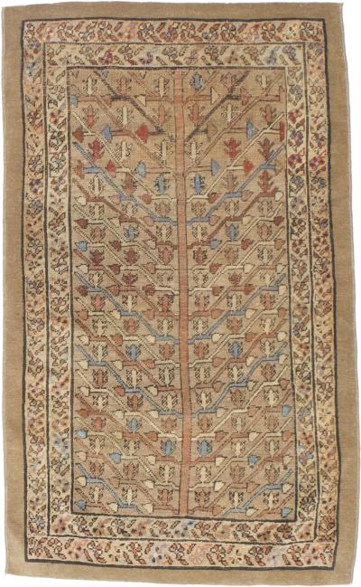 Antique Bakhshayesh Rug 3 2 x 5 3 