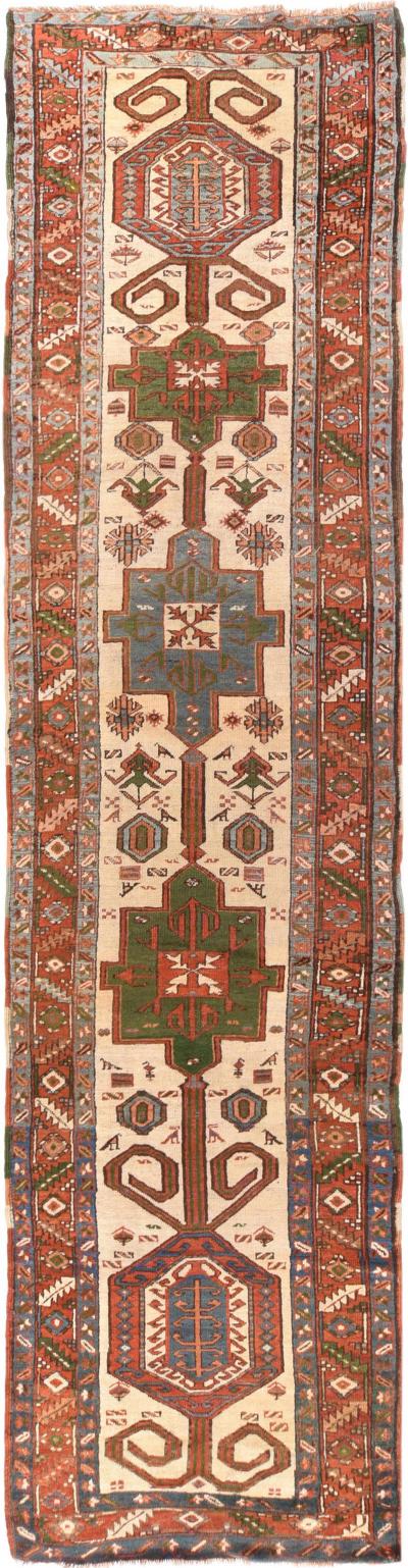 Antique Bakhshayesh Rug 34 x 140