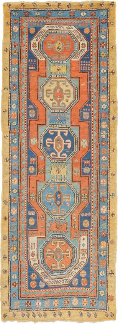 Antique Bakhshayesh Rug 38 x 103