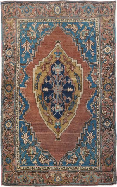Antique Bakhshayesh Rug 43 x 68