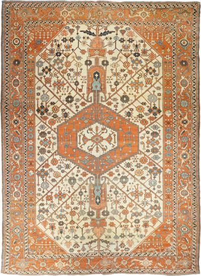 Antique Bakhshayesh Rug 9 3 x 13 0 