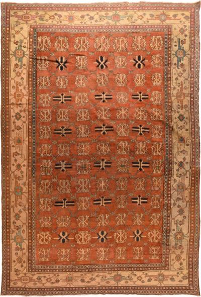 Antique Bakshayesh Rug 11 4 x 15 7 