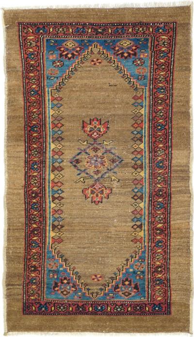 Antique Bakshayesh Rug 2 4 x 4 1 