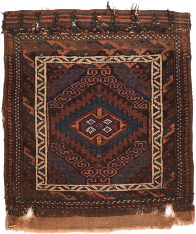 Antique Balouch Back Face 22 x 27