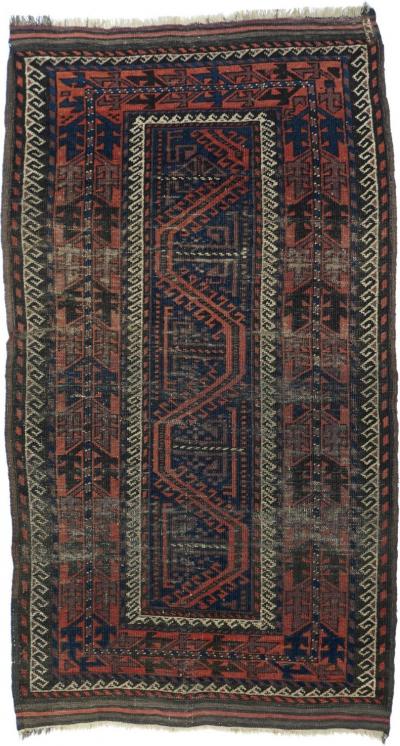 Antique Balouch Rug 210 x 57