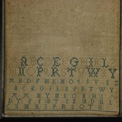Antique Band Sampler 1693 by Sarah Maydman