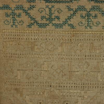 Antique Band Sampler 1693 by Sarah Maydman
