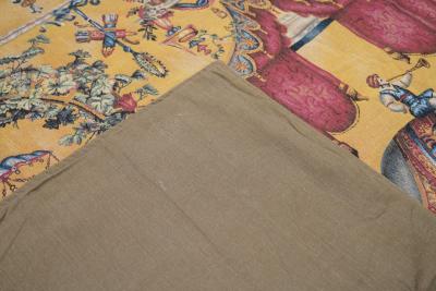 Antique Belgium Tapestry 46 x 66