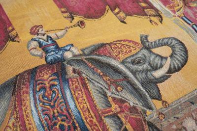 Antique Belgium Tapestry 46 x 66