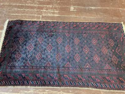 Antique Belouch Turkoman Rug Fine