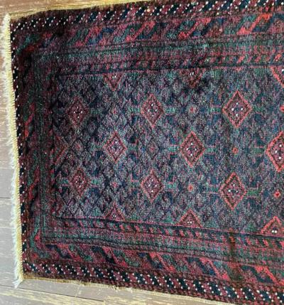 Antique Belouch Turkoman Rug Fine