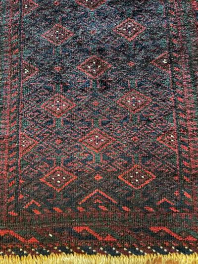 Antique Belouch Turkoman Rug Fine
