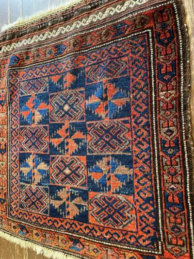 Antique Belouch Turkoman Rug Fine