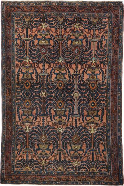 Antique Bibikabad Rug 43 x 65