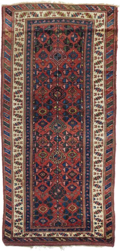 Antique Bidjar Rug 3 11 x 8 2 