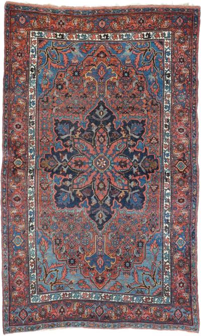 Antique Bidjar Rug 4 5 x 7 2 