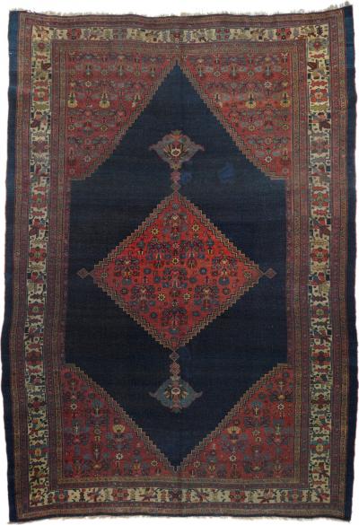 Antique Bidjar Rug 79 x 116