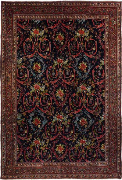 Antique Bidjar Rug 8 9 x 13 6 