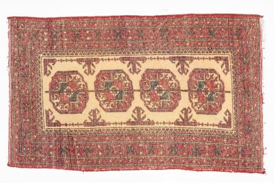 Antique Bokhara Small Wool Rug