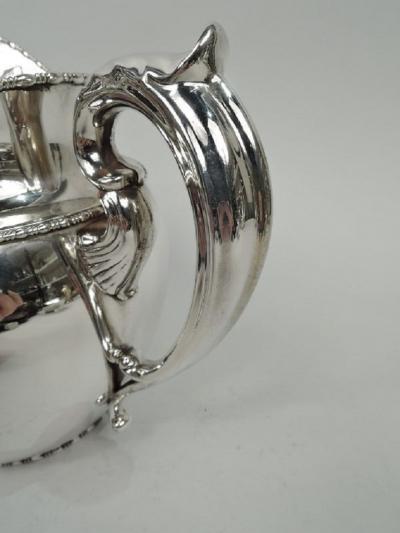 Antique Boston Edwardian Classical Sterling Silver Water Pitcher