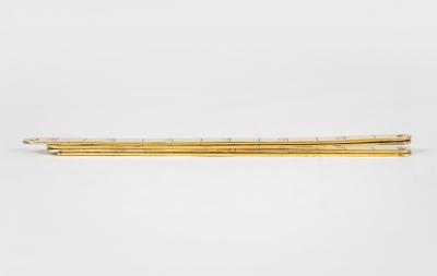 Antique Brass Folding Ruler