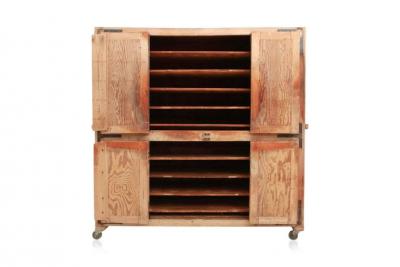 Antique Bread Rising Cupboard
