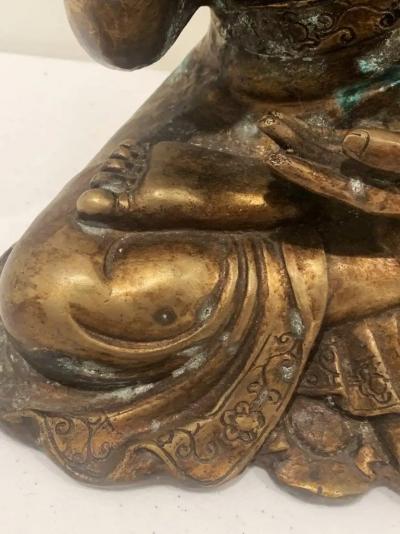 Antique Bronze Hindu Buddha