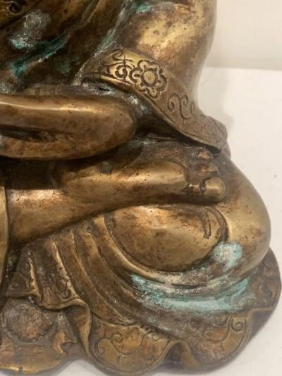 Antique Bronze Hindu Buddha
